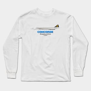 Concorde - Singapore Airlines Long Sleeve T-Shirt